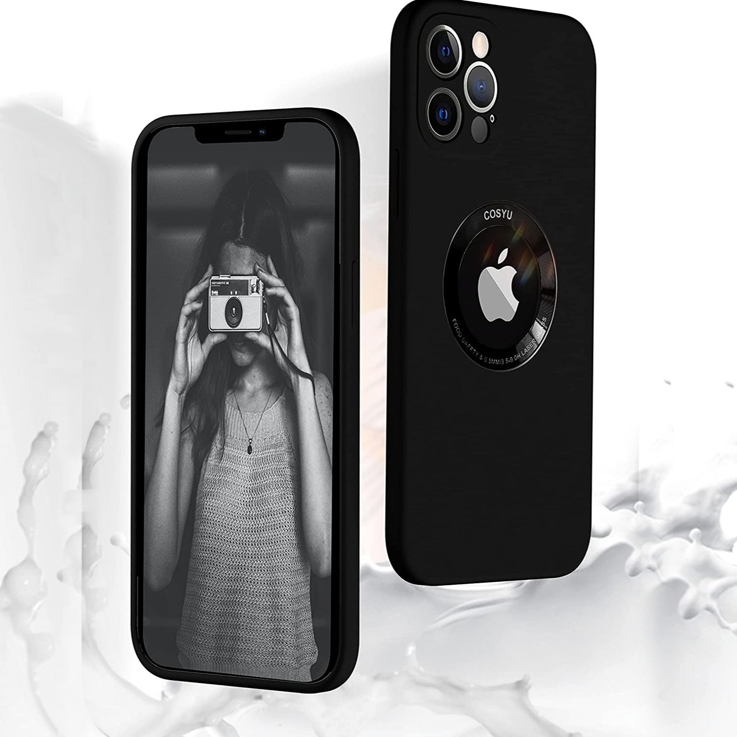 Logo Display Camera Protection Case - iPhone