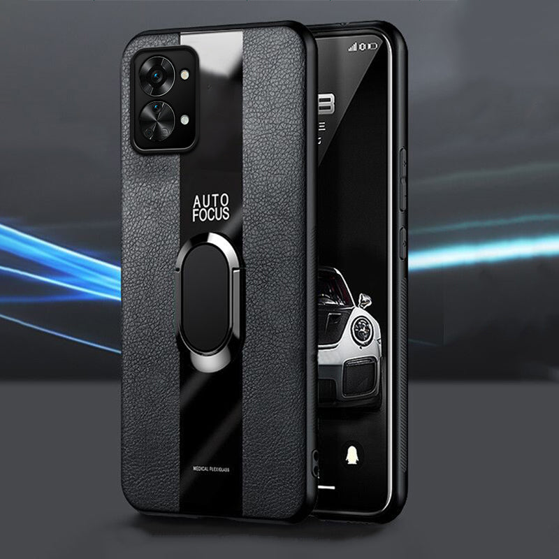 Auto Focus Plexiglass Porsche Ring Case - OnePlus Nord