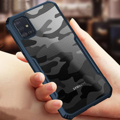 Galaxy A31 Shockproof Transparent Back Eagle Case