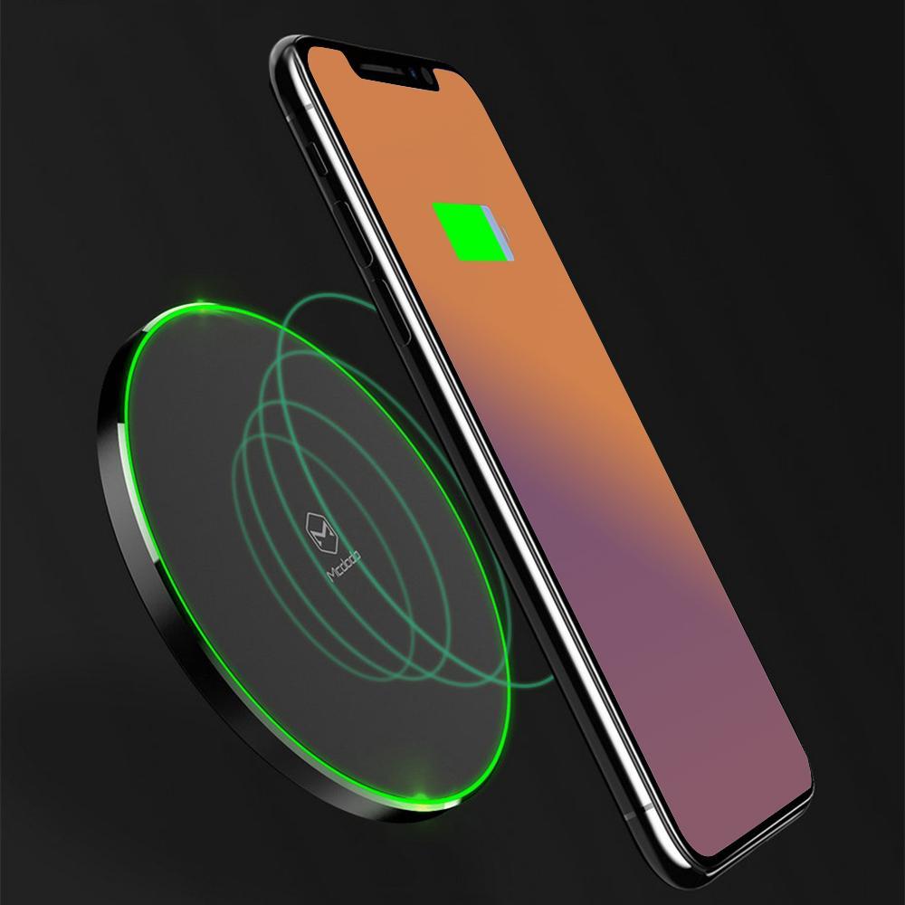 Mcdodo ® LED Indicator Wireless Charger (White)