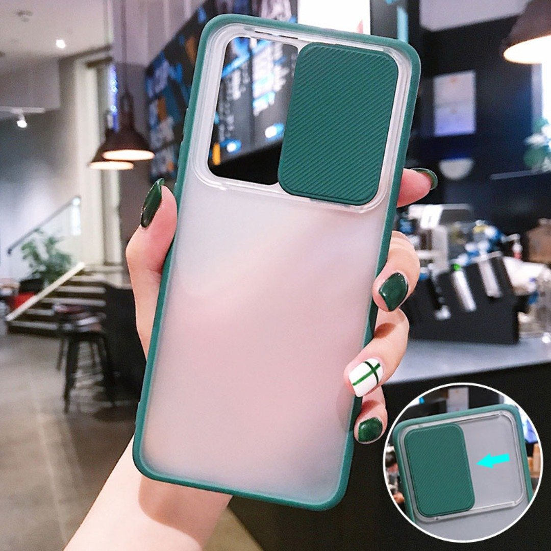 Galaxy Note 20 Ultra Camera Lens Slide Protection Matte Case