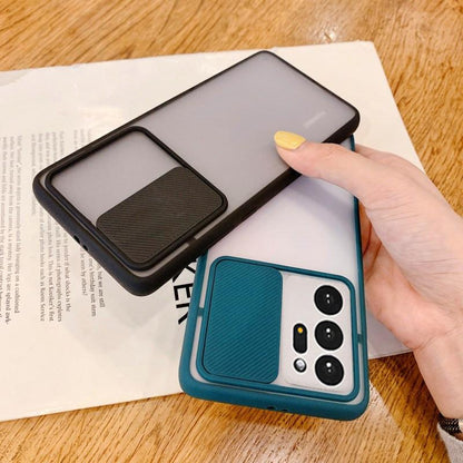 Galaxy Note 20 Ultra Camera Lens Slide Protection Matte Case