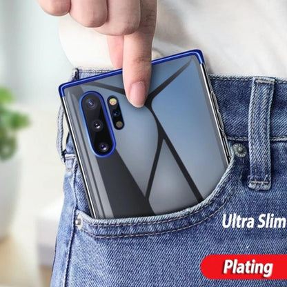 USAMS ® Galaxy Note 10 Silicone Transparent Glitter Case