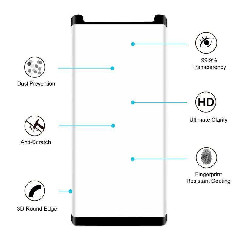 Galaxy Note 8 Original 3D Cut Tempered Glass