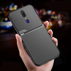 OnePlus 6 Carbon Fiber Twill Pattern Soft TPU Case