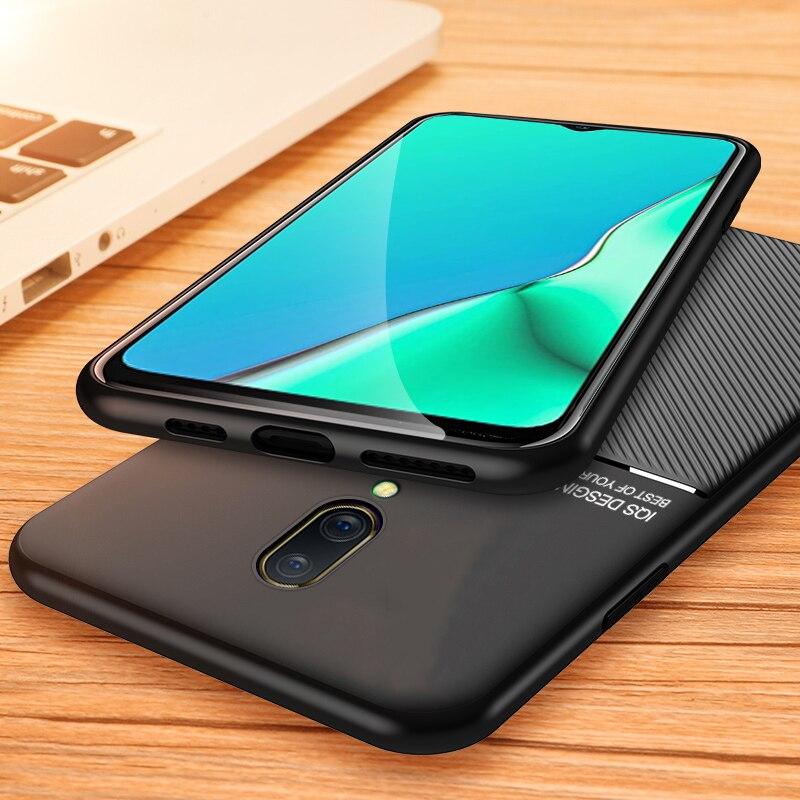 OnePlus 6 Carbon Fiber Twill Pattern Soft TPU Case