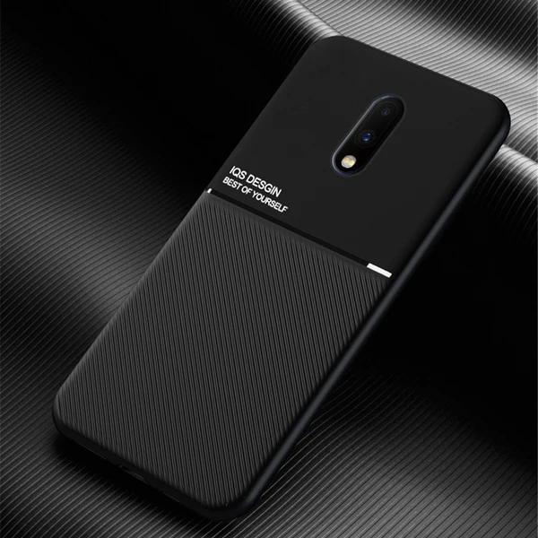 OnePlus 7 Carbon Fiber Twill Pattern Soft TPU Case