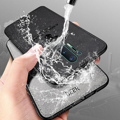 OnePlus 8 Pro (3 in 1 Combo) Deer Case + Tempered Glass + Earphones