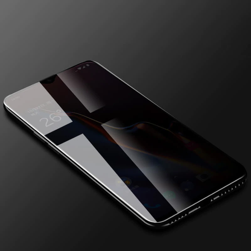 OnePlus 6T Privacy Tempered Glass Screen Protector [Anti-Spy Glass]