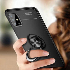 OnePlus 8 Series Metallic Finger Ring Holder Matte Case