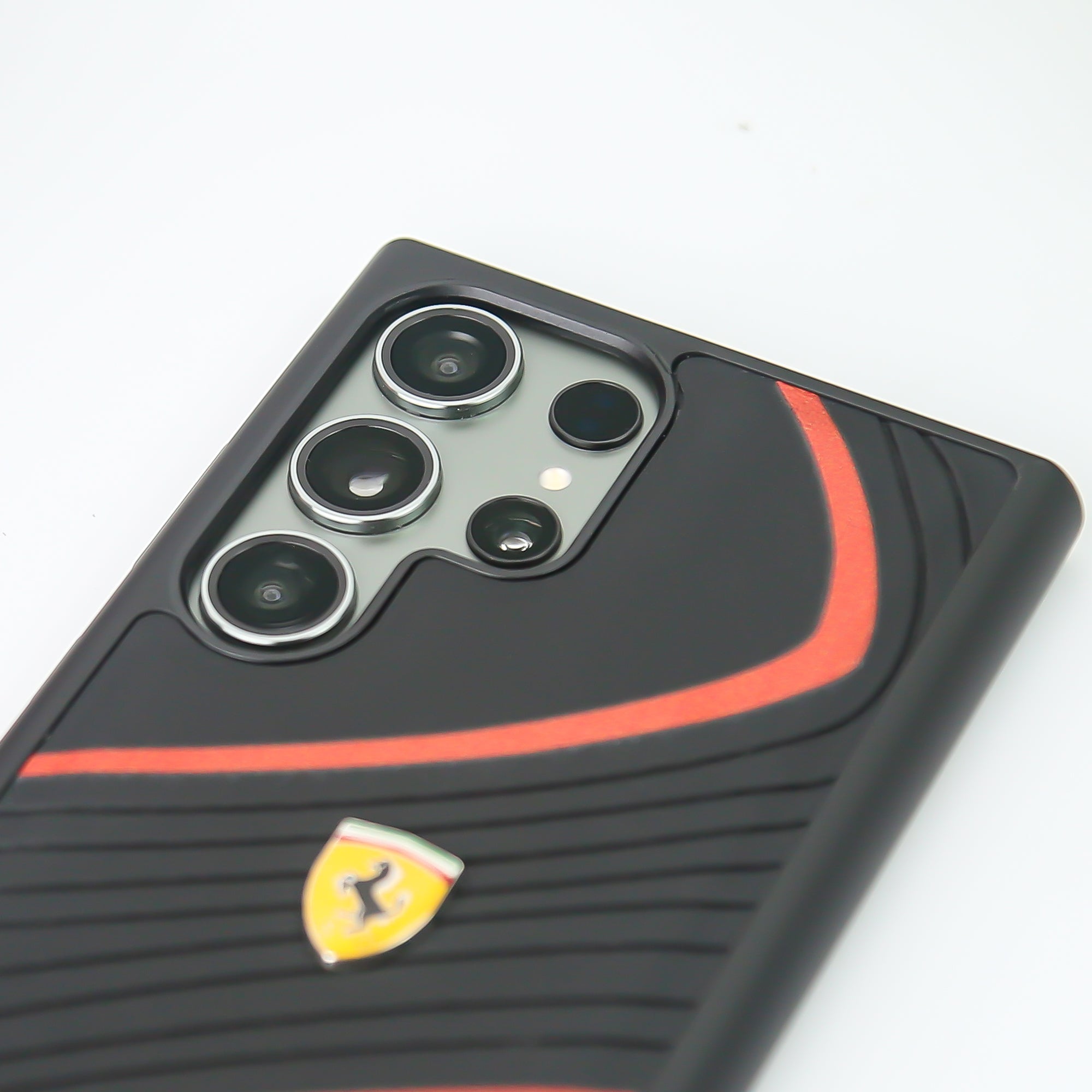 Ferrari® Galaxy Z Series Luxurious Quilted Supercar Case