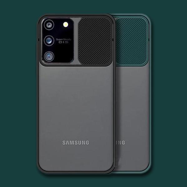 Galaxy S10 Lite Camera Lens Slide Protection Matte Case