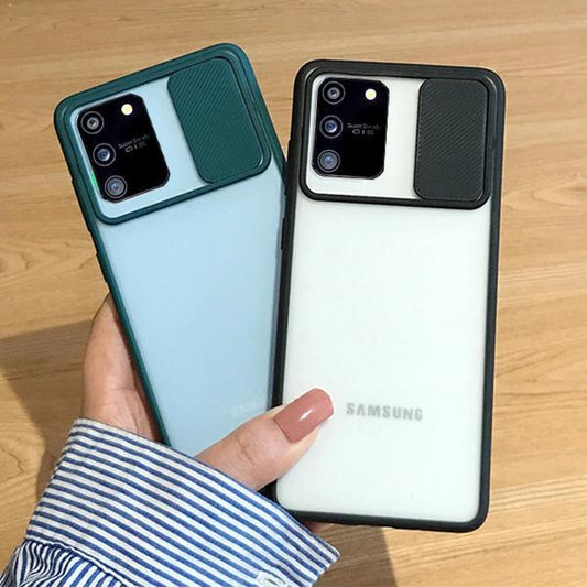 Galaxy S10 Lite Camera Lens Slide Protection Matte Case