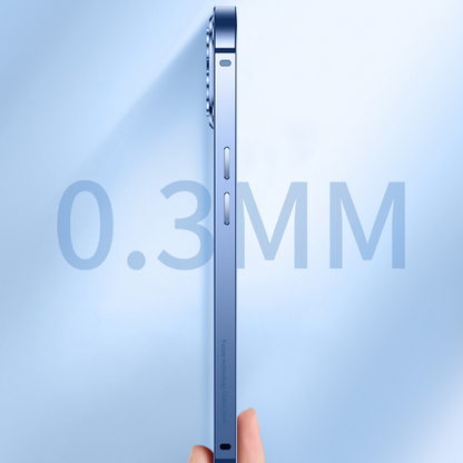 iPhone Series - Frosted Glass Magsafe Edition Magnetic Bumper Case