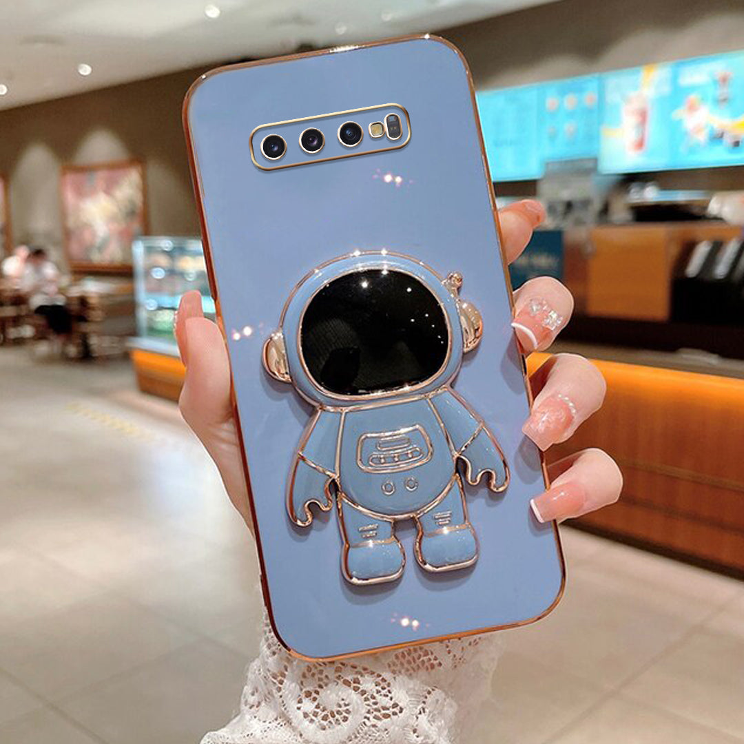 Galaxy S10 Luxurious Astronaut Bracket Case