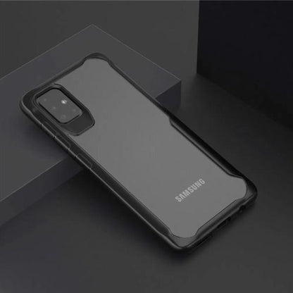 Galaxy A31 Shockproof Transparent Back Eagle Case