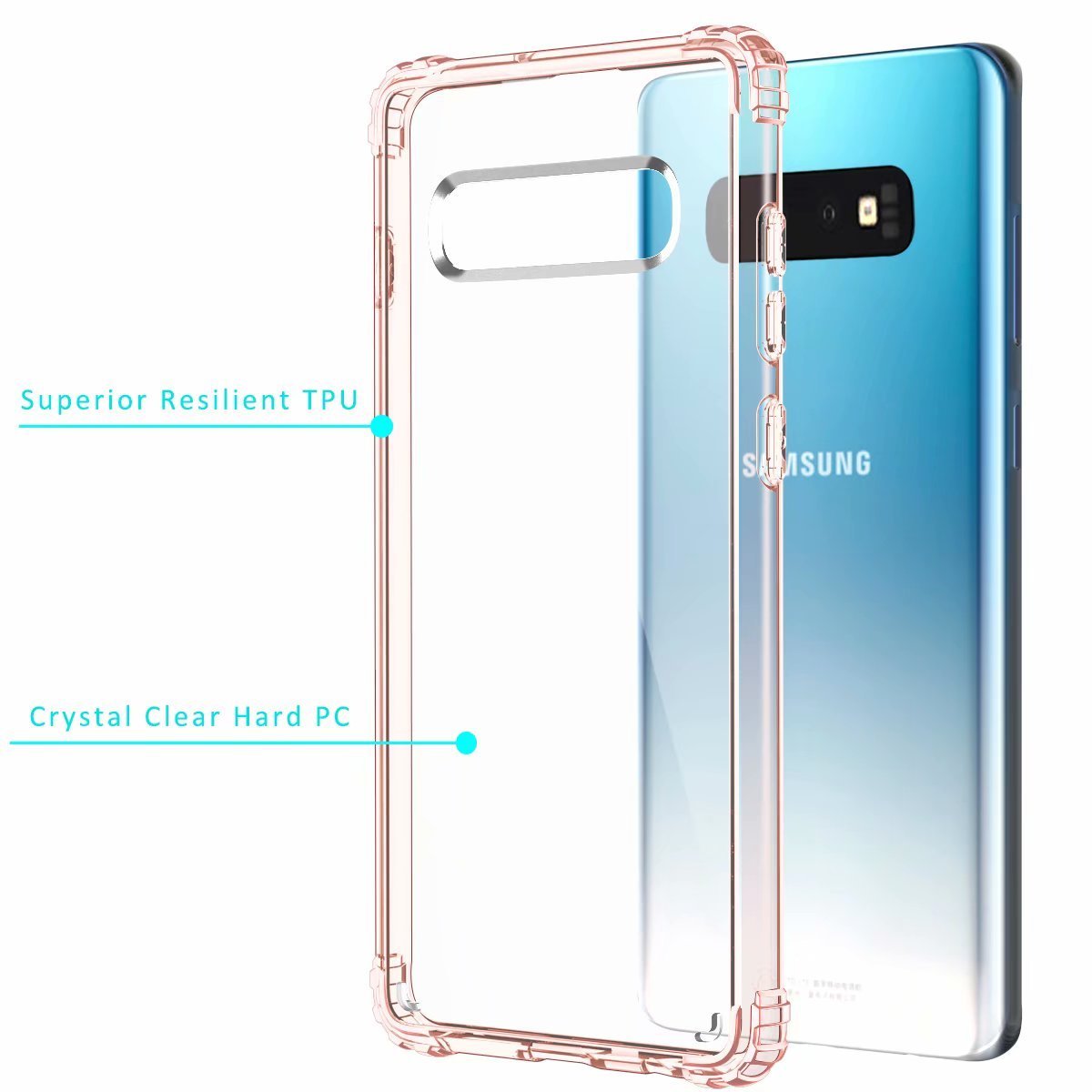 King Kong ® Galaxy S10 Anti-Knock TPU Transparent Case