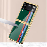 Galaxy Z Flip4 Motorsports Glass Case