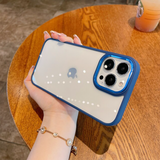 Transparent Acrylic Metal Lens Camera Case