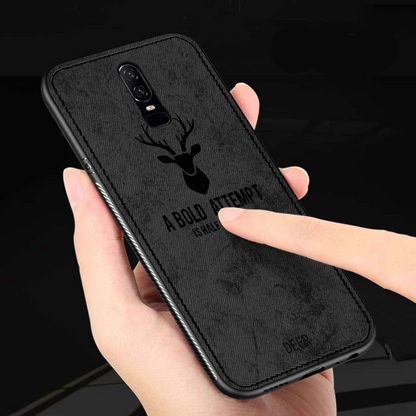 OnePlus 6 Deer Pattern Inspirational Soft Case