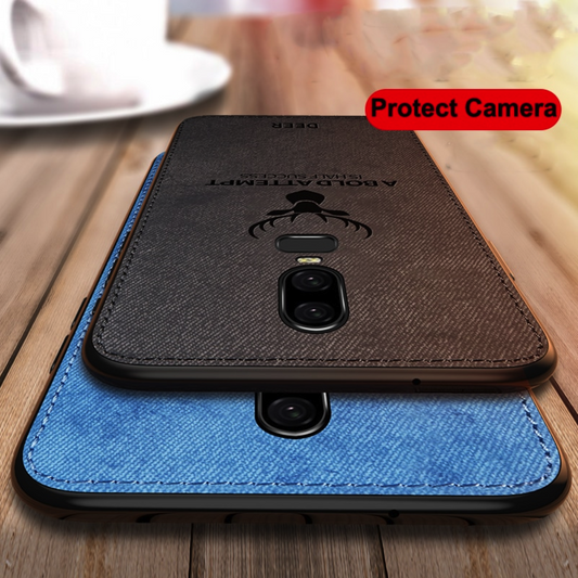 OnePlus 6 Deer Pattern Inspirational Soft Case