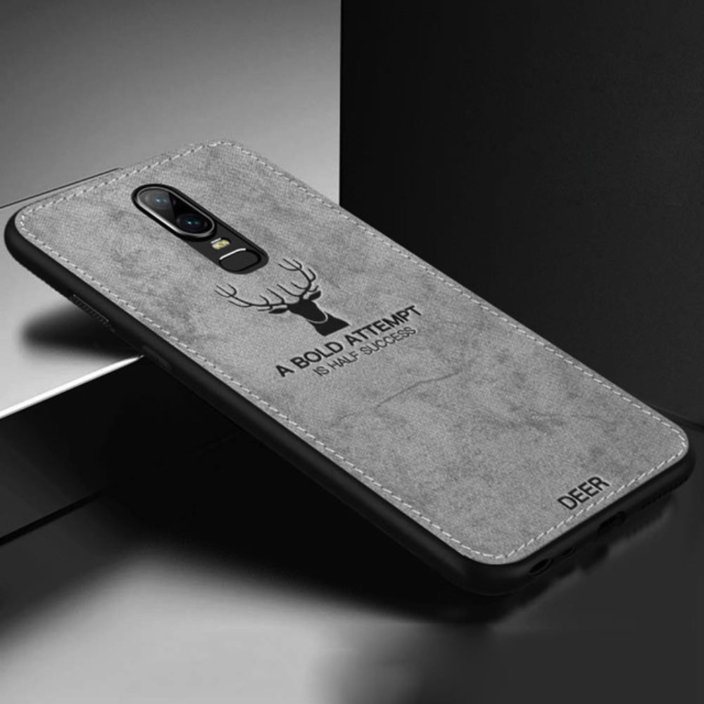 OnePlus 6 Deer Pattern Inspirational Soft Case