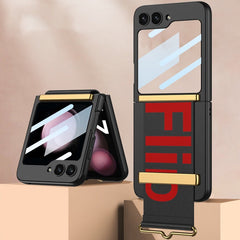 Galaxy Z Flip5 Wristband Ultra-thin Frosted Case