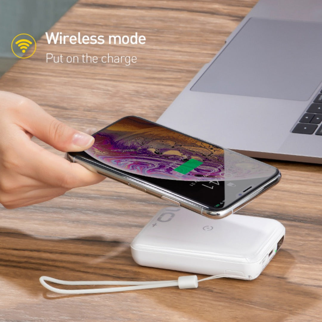 Mini S Bracket 10000 mAh Portable Wireless Charger