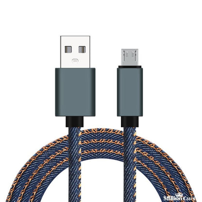 Tough Jean USB Fast Charging Cable