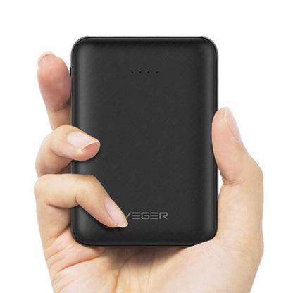 VEGER ® Dual-Port Palm-Size 10000 mAh Power Bank
