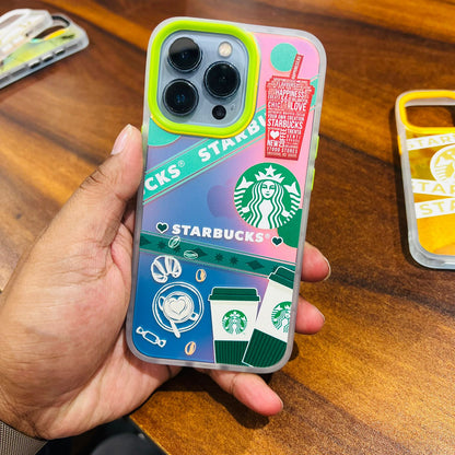 iPhone Hologram Shockproof Gradient Case