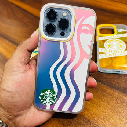 iPhone Hologram Shockproof Gradient Case