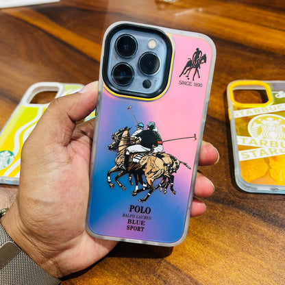 iPhone Hologram Shockproof Gradient Case