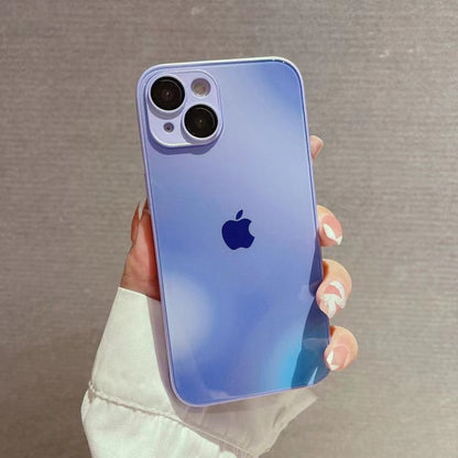 iPhone 14 Frosted Glass Back Case