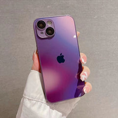 iPhone 13 Series Frosted Glass Back Case