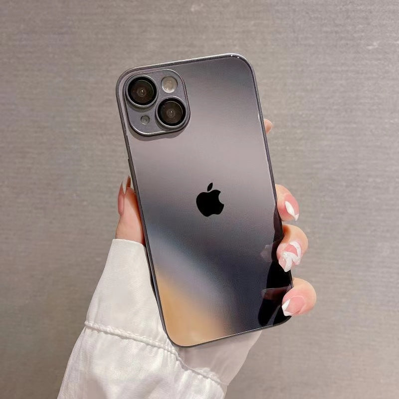 iPhone 14 Pro Frosted Glass Back Case