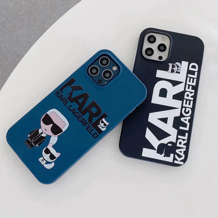 iPhone Series Karl Frosted Bumper Case