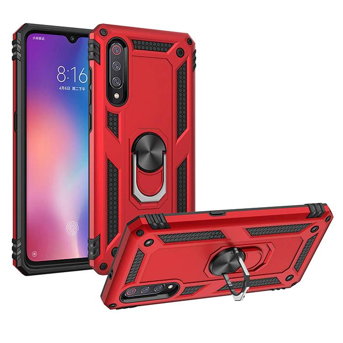 Galaxy A50 Armour Shield Ring Holder Back Case