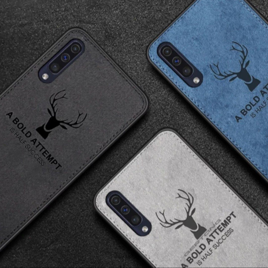 Galaxy A50s Deer Pattern Inspirational Soft Case