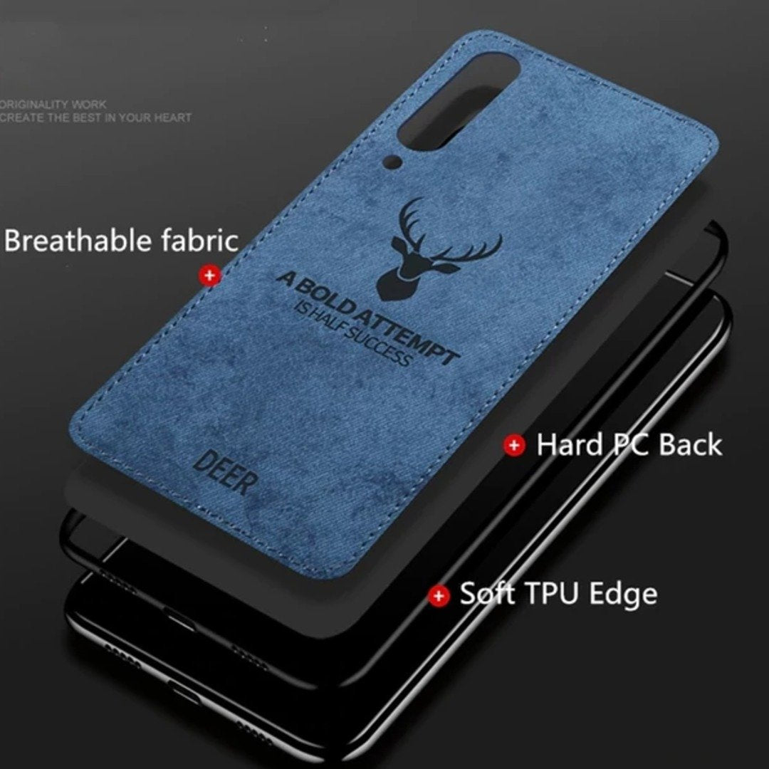 Galaxy A50s Deer Pattern Inspirational Soft Case