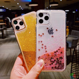 iPhone 11 Pro Max Liquid Glitter Sparkle Shiny Bling Case