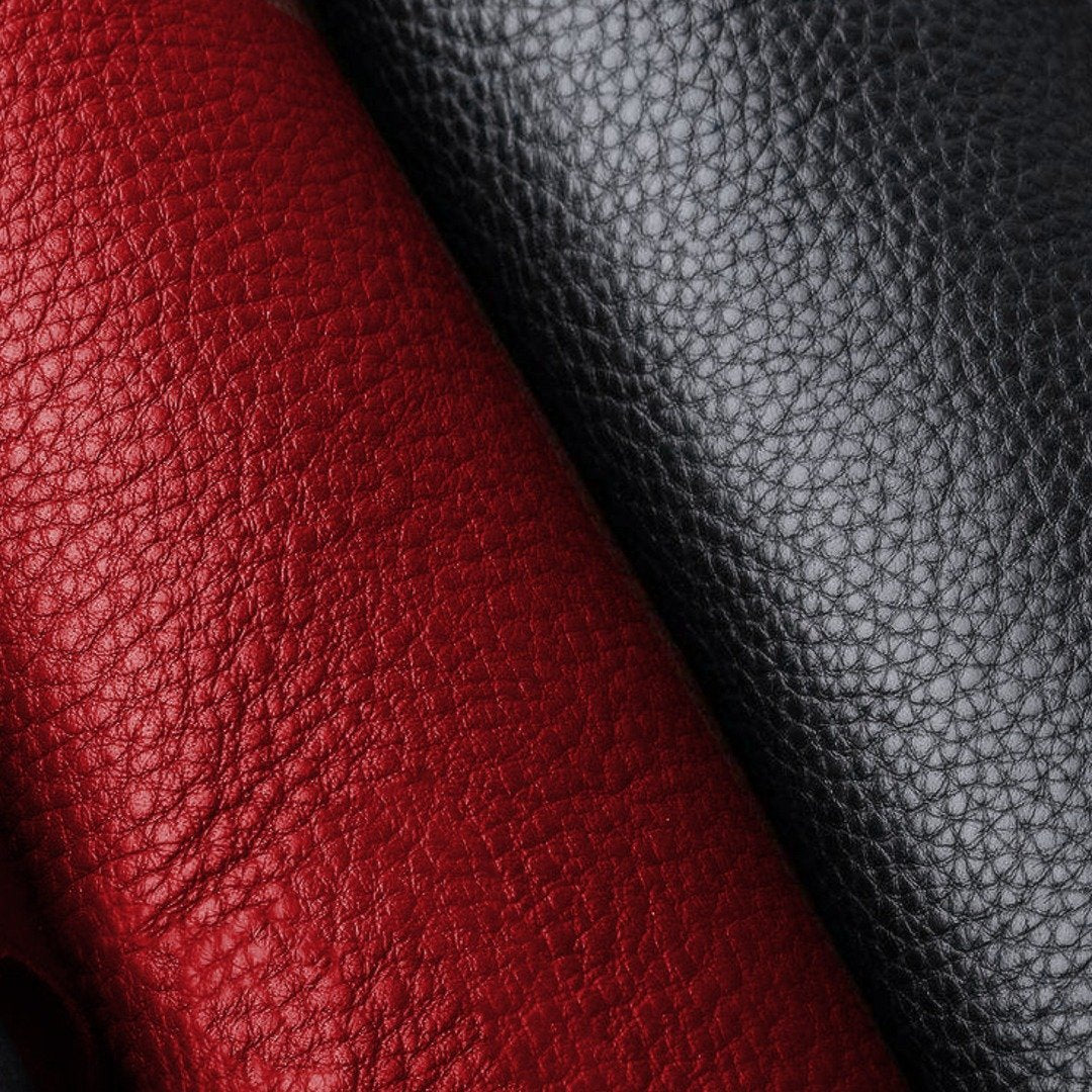 iPhone 8 Plus Sleek Slim Leather Glass Case