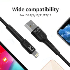 Add USB Nylon Lightning Cable - (Rs.400/- Only)