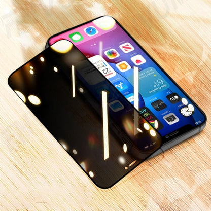iPhone - Anti Spy Privacy Tempered Glass with Camera Lens Protector