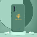 OnePlus Nord CE (3 in 1 Combo) Soft Silicone Lion Case + Tempered Glass + Camera Lens Protector