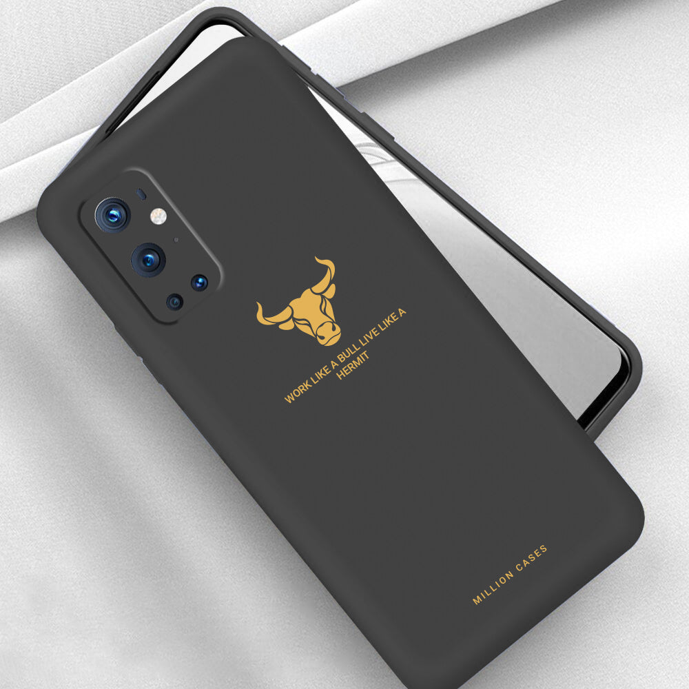 OnePlus 9 Pro Soft Silicone Bull Case