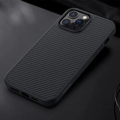 iPhone 13 Pro Max Synthetic Carbon Fiber Case