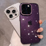 iPhone 14 Series Luxury Bling Transparent Case