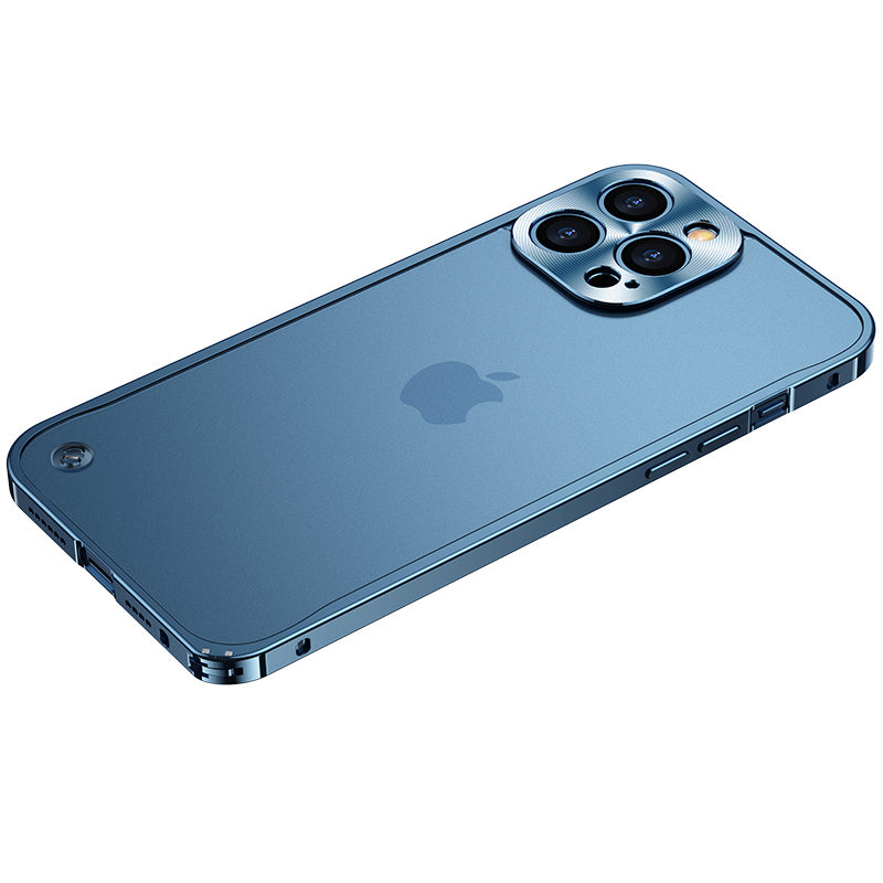 iPhone - Translucent Metal Frame Matte Case