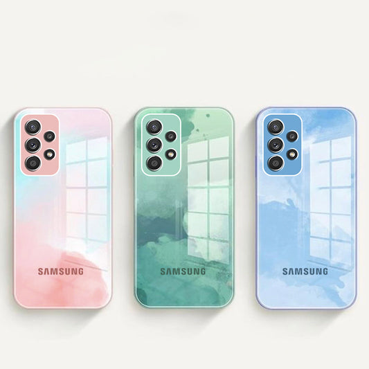 Galaxy A33 Colorful Wave Glass Phone Case
